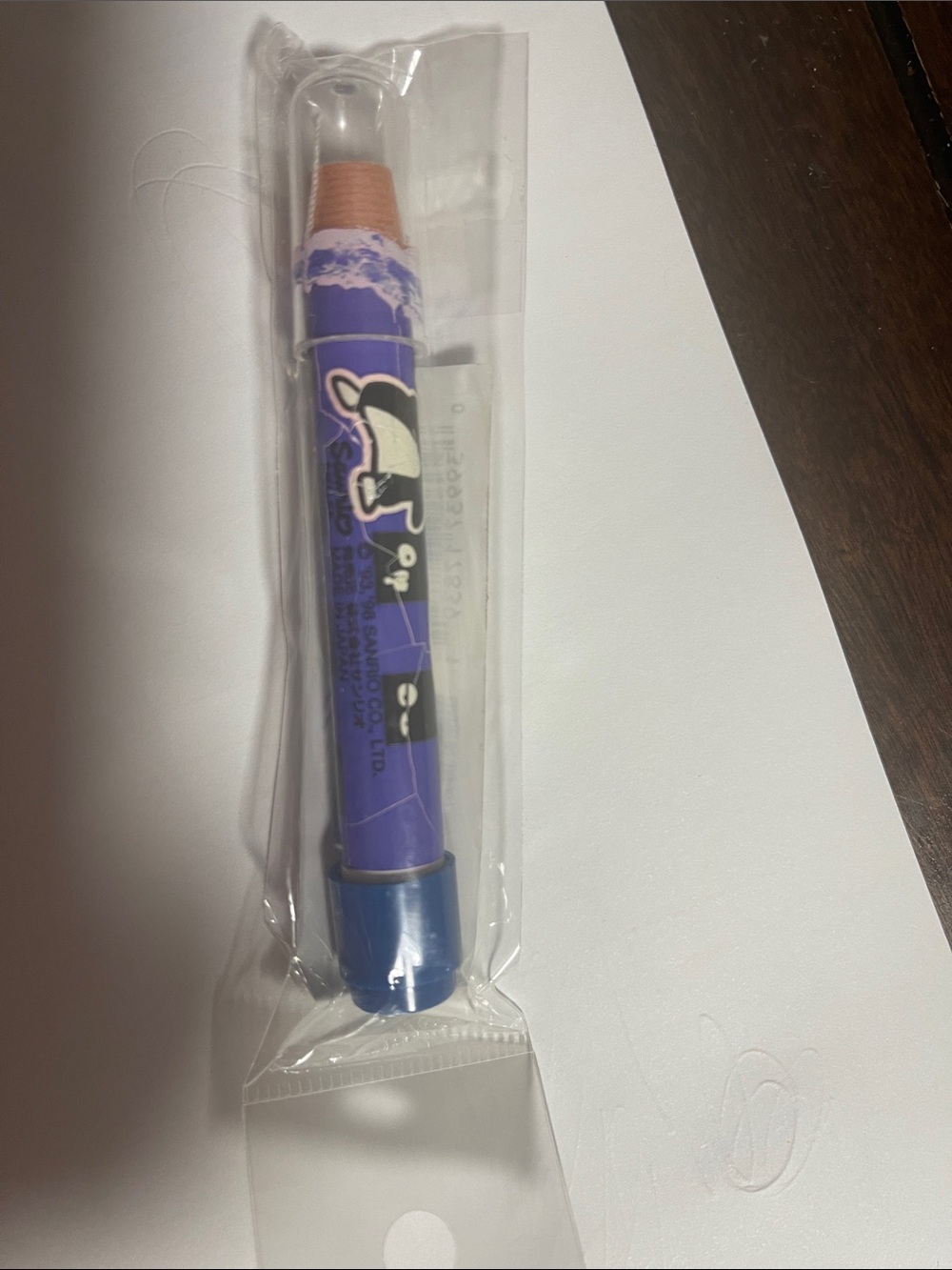 vintage Sanrio Peel-A-Point Eraser Pen